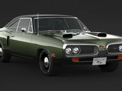 1970 Dodge Coronet RT 3D model