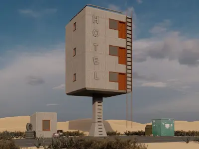 Hotel 3D model