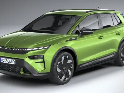 Skoda Elroq RS 2026 3D model