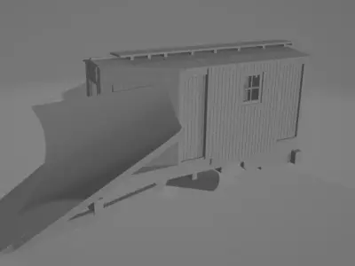 Railroad RGS Plow Flanger 02 3D print 3D print model