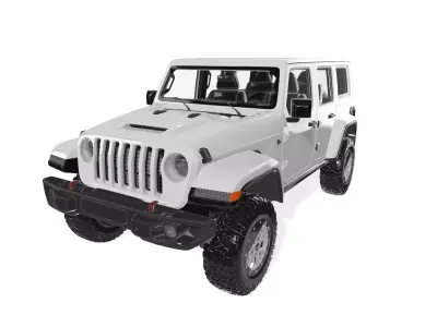Jeep Wrangler 2021  3D model