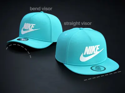 Baseball Hat 3D model