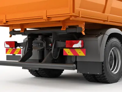 Dump Truck 4X2 3D model