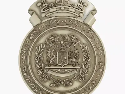 coat of arms 3D model