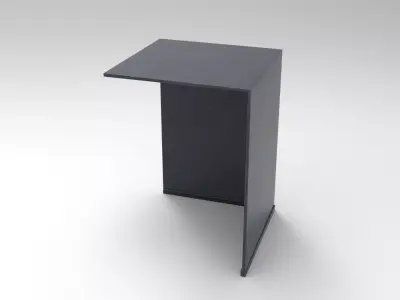 Ox Side Table Low-poly 3D model