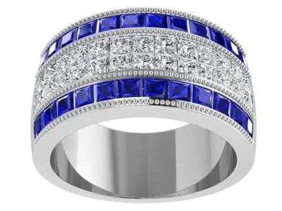 Diamond Band 4232 3D print model