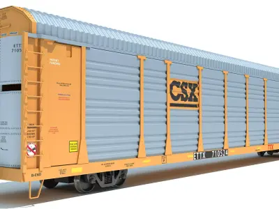 CSX Auto Carrier 3D model