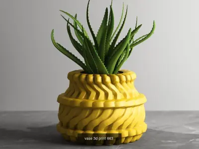 20 vase pot 3d print pack collection