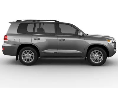 Toyota Land Cruiser 2016 3D model