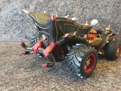 Road Rage RR-011 Mad Max style 3D printable models 3D print model