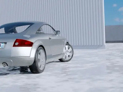 AUDI TT 1998-2006 3D model