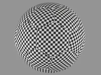 Football soccer ball 3D model get