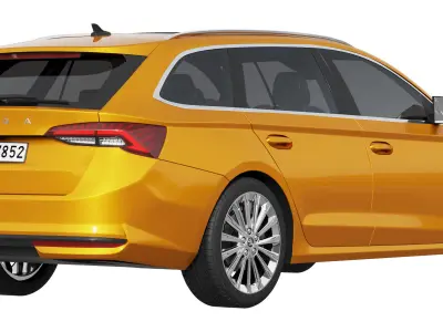 Skoda Octavia Combi 2025 3D model