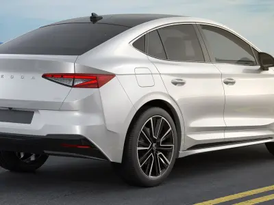 Skoda Enyaq Coupe 2025 3D model