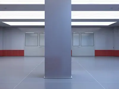 Dosch 3D - Environments - Clean Room 3D model