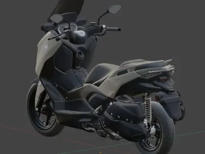 2023 Yamaha Xmax 300 3D model