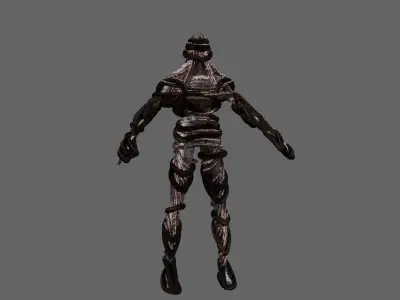 ISKI Trooper Beta Free low-poly 3D model
