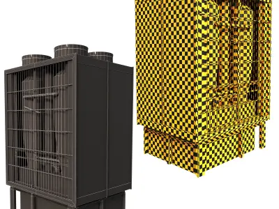 Rooftop Unit 3D model