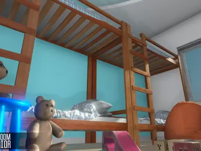 Kids Room - Interior 3D model