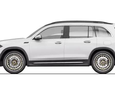 Mercedes-Benz EQB 2022 3D model