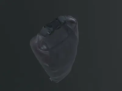 Bag  Game Ready Low Poly Low-poly 3D model