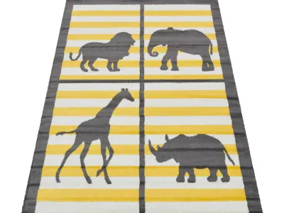 Rug Set 2356 3D model