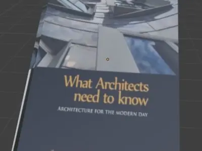 Bedroom bed and nightstand Low-poly 3D model