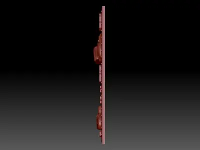 car retro  3D print model