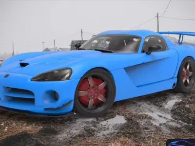Dodge Viper SRT10 ACR for 3d printing 3D model