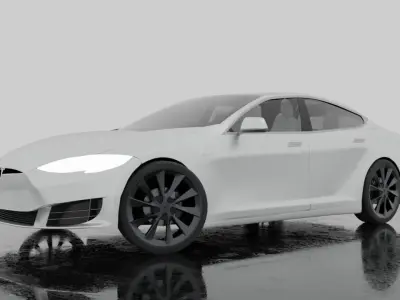 2018 Tesla Model S 3D model