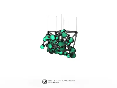 EXO-CELL LIGHTING 1 BY ERFAN SHAABANii 3D model