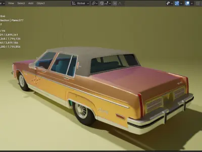 Oldmobile Regency 1983 3D model