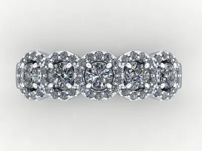 luxury ring 3D print model purchase