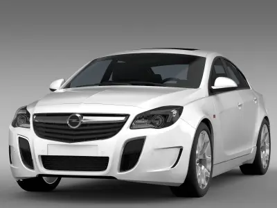 Opel Insignia OPC 2015 3D model