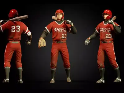 SPORT PACK SPORT 4 IN 1 REALISTIC SPORT Low-poly 3D model