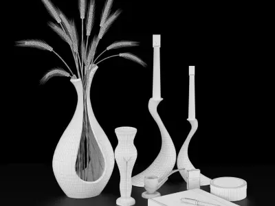 Decorative Set 3D model