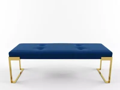bed seat - bench 3D model