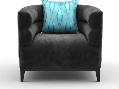 GIOVANI - Occasional Armchair 3D model