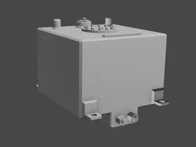 5 Gallon Fuel Cell For Scale Models 3D print model