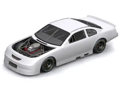 NASCAR 4 2005 3D model