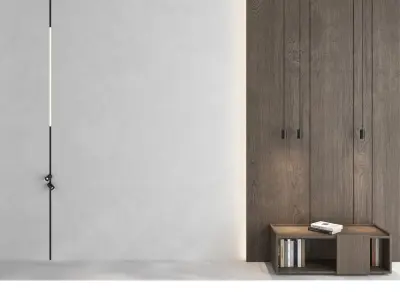 Decorative wall panel set 76 3D model