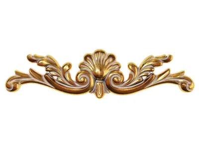 Classic carved 233 3D model