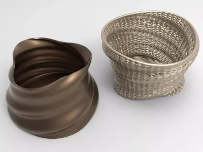 Vase Voronoi 25 3D print model