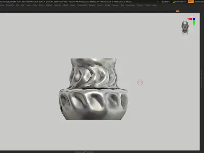 vase 3d print 767  3D print model