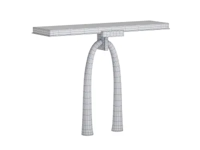Arch Base Console 3D model