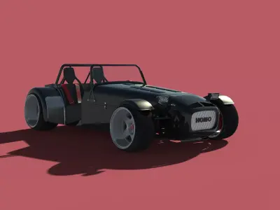 CATERHAM sports car 3D model