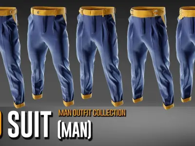 30 Man Suit Collection- VOL 03 3D model