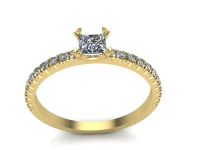 Engagement rings 3D print model purchase