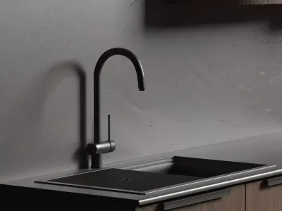 minimal kitchen  3D model