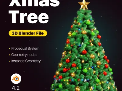 Christmas Tree 3D 3D model